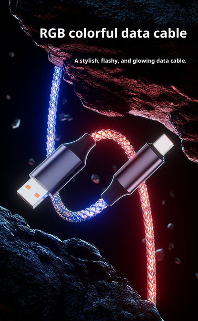 Cable de Carga Luminoso RGB - Diseño Colorido y Funcional - Image 12