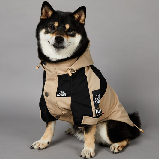 Chaqueta Impermeable Khaki para Perros - Image 7
