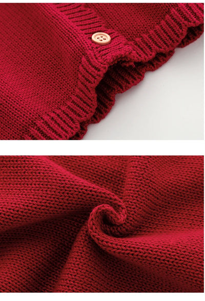 Vestido a Cuadros Rojo para Niña - Colección Otoño - Image 11
