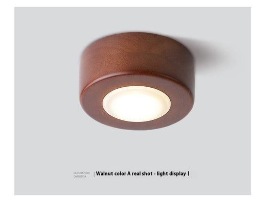 Lámpara de Techo Empotrada en Madera Maciza - Diseño Minimalista Moderno - Image 15