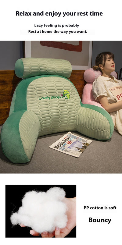 Almohada de Soporte Lumbar Grande con Respaldo Suave - Image 11