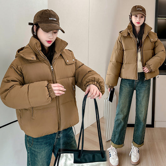 Chaqueta Acolchada Slim Fit con Capucha - Abrigo Invernal Moderno