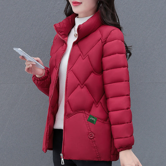 Abrigo Acolchado Premium con Plumón para Mujer - Invierno Cálido - Image 4
