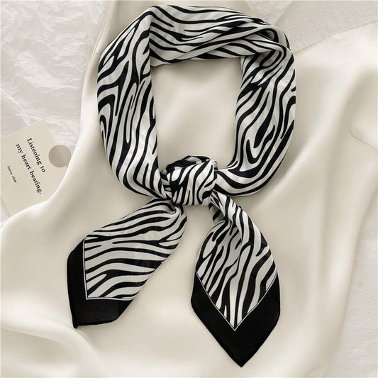 Pañuelo Retro Estampado Versátil para Mujer