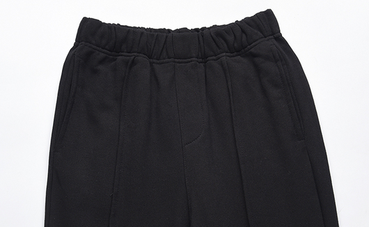 Traje Casual Negro Personalizado con Pantalones de Sudadera para Hombre - Image 14