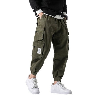 Pantalones Militares Tapered de Algodón Japonés para Hombre - Image 5