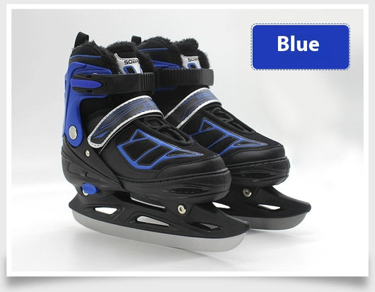 Patines de Hielo Infantiles Acolchados con Ajuste Regulable - Image 14