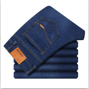 Pantalones Jeans Slim Straight Negro para Hombre - Image 10
