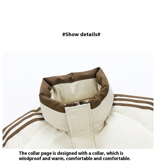 Abrigo Acolchado de Plumón Invierno Premium - Chaqueta Térmica Gruesa - Image 28