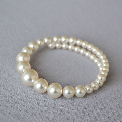 Pulsera de Perlas Degradadas - Elegancia Refinada para Mujeres - Image 12