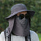 Gorra Visera Deportiva Protección Solar Resistente al Viento