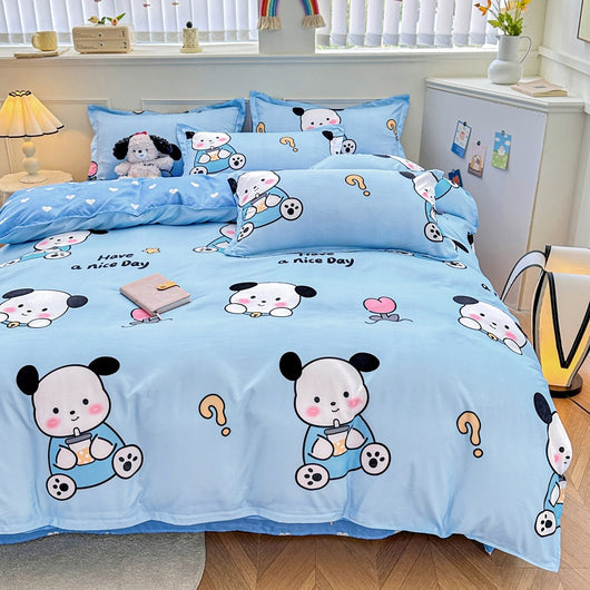 Sábanas de Algodón Puro Minimalistas para Cama - Image 3