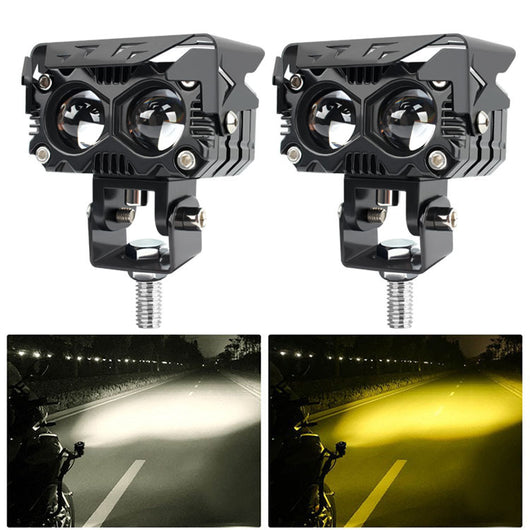 Faro LED Bicolor de Alta Potencia para Moto - Image 2