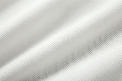 Playera Suelta con Diseño de Cuentas Abstractas y Solapas para Hombre - Image 12