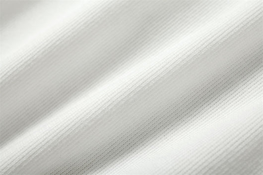 Playera Suelta con Diseño de Cuentas Abstractas y Solapas para Hombre - Image 12