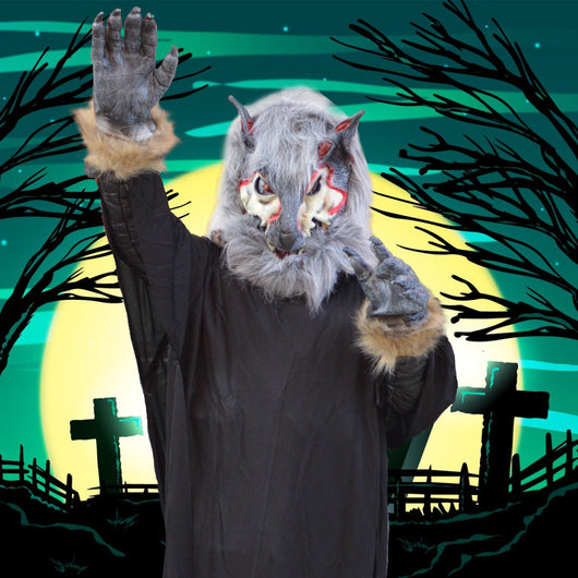 Máscara de Lobo para Escenario de Halloween - Image 7