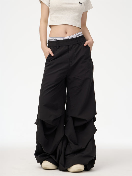 Pantalones Rectos Oversize de Pierna Ancha - Estilo Versátil para Cualquier Ocasión - Image 9