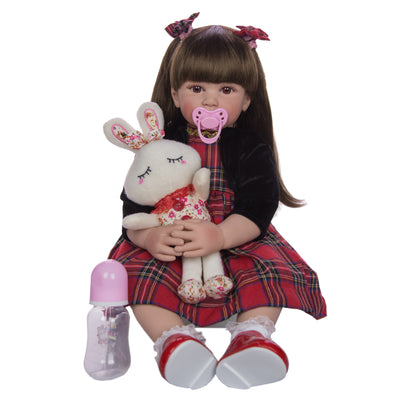 Muñeca Reborn de 60 cm con Cuerpo de Tela - Bebé Realista - Image 3