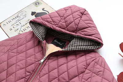 Abrigo Acolchado de Algodón para Tallas Grandes - Image 15