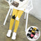 Medias Infantiles de Algodón con Estrellas - Leggings Niña Colores Pastel