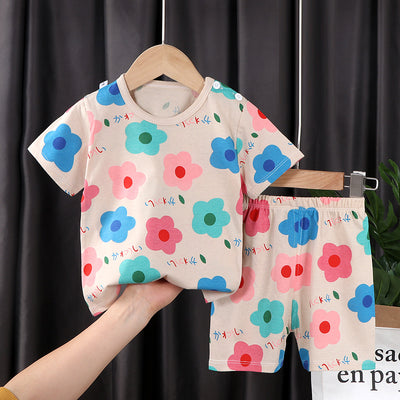 Conjunto de Dos Piezas en Algodón con Mangas Cortas para Niños y Niñas - Image 16