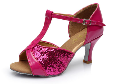 Zapatos de Baile Salsa y Bachata con Suela de Ante - Image 5