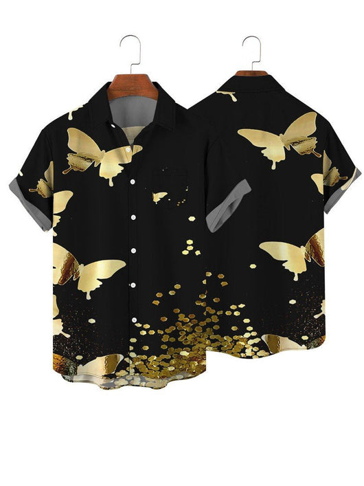 Playera Estampada 3D Digital para Hombre Talla Grande - Image 10