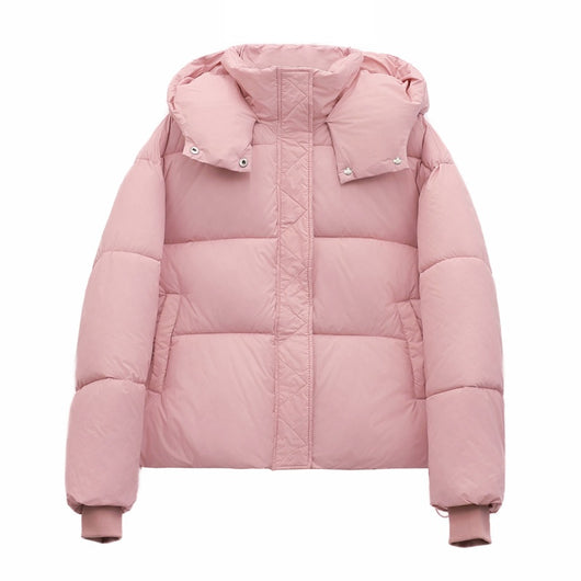 Abrigo Universitario Cálido y Acolchado para Mujer - Image 16
