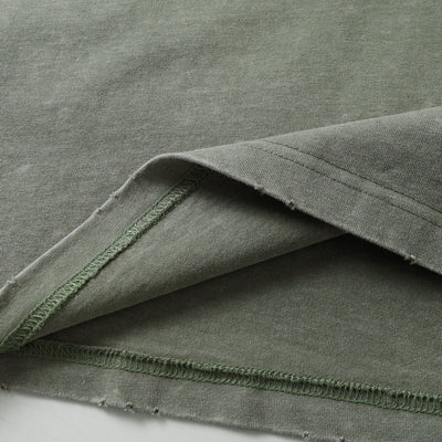 Camiseta Oversized Efecto Gastado con Costuras de Diseño - Image 19