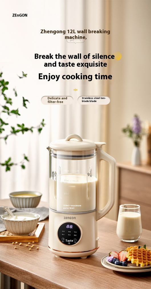 Licuadora Multifuncional Automática para Alimentos Complementarios y Leche de Soja - Image 18