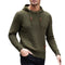 Sudadera con Capucha Tejida Casual para Hombre