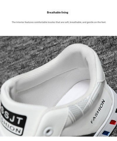 Zapatillas Deportivas Mid-Top para Hombre - Comodidad y Estilo - Image 13
