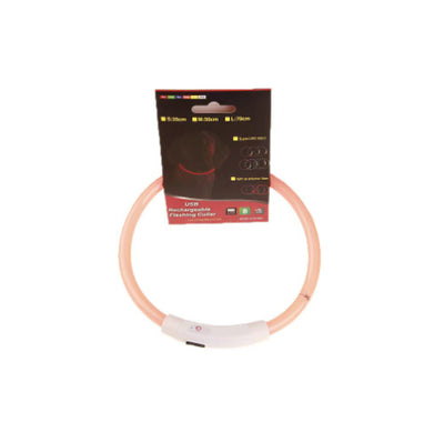 Collar LED Recargable USB para Mascotas - Luz de Seguridad Nocturna para Perros - Image 13