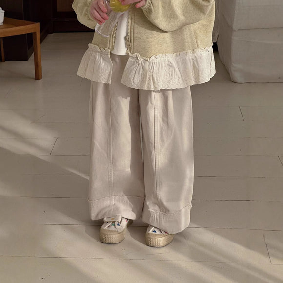 Pantalones Sueltos Casuales para Bebé con Cintura Elástica