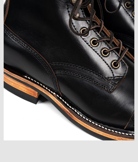 Botas de Cuero Genuino para Hombre - Estilo Trabajo Otoño Invierno - Image 19