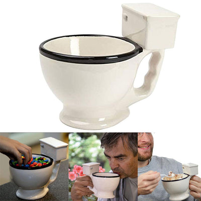 Taza de Cerámica Inodoro con Asa - Taza de Café Divertida para Regalos - Image 9