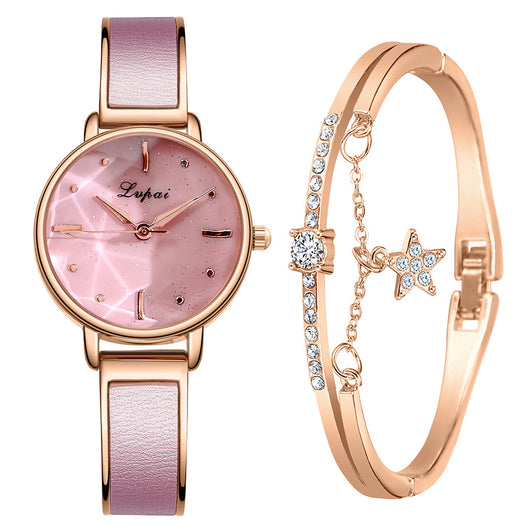 Reloj de Cuarzo para Mujer Minimalista con Detalle Acuático Exquisito - Image 11