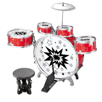 Kit de Batería Jazz Infantil - Instrumento Musical Educativo - Image 4