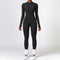 Jumpsuit Deportivo de Yoga Manga Larga con Cierre y Control Abdominal