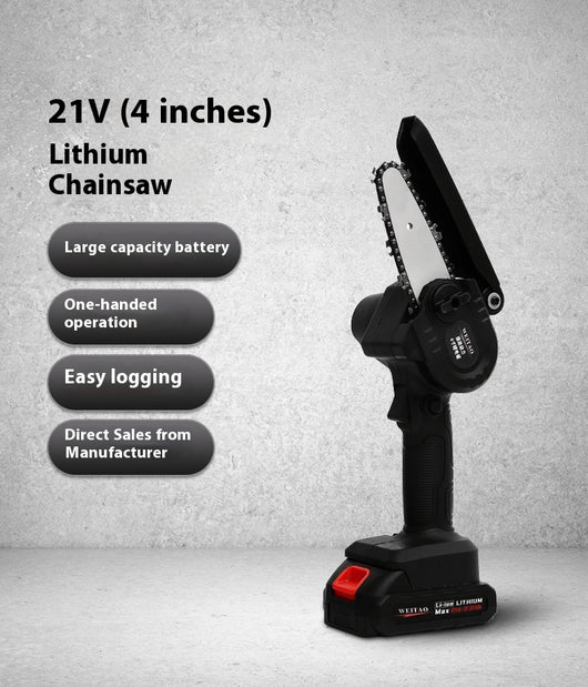 Motosierra Inalámbrica Compacta de 4 Pulgadas - Diseño de Una Mano - Image 13