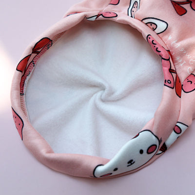 Suéter de Dos Patas con Estampado de Dibujos Animales y Forro de Terciopelo para Mascotas - Image 48