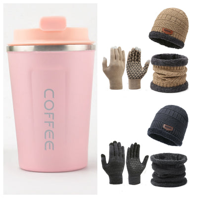 Conjunto Invernal 3 en 1: Bufanda, Guantes y Gorro de Lana Térmica - Image 30