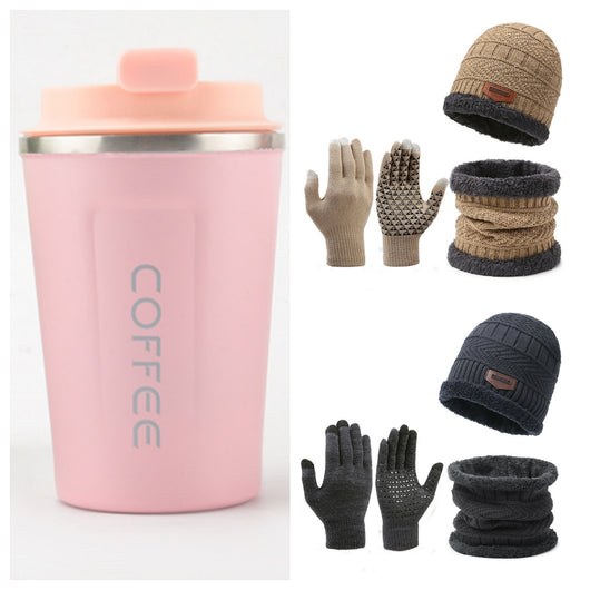 Conjunto Invernal 3 en 1: Bufanda, Guantes y Gorro de Lana Térmica - Image 30