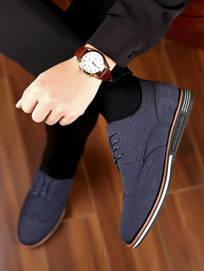 Zapatos Casuales para Hombre Talla Grande - Gamuza Baja Acabado Mate - Image 9