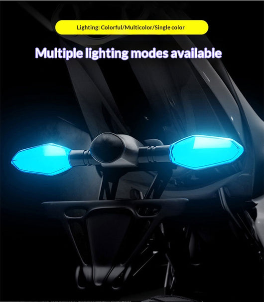 Luz Trasera LED Multicolor 12V para Motocicletas - Proyector de Alta Luminosidad con Señales de Giro - Image 17