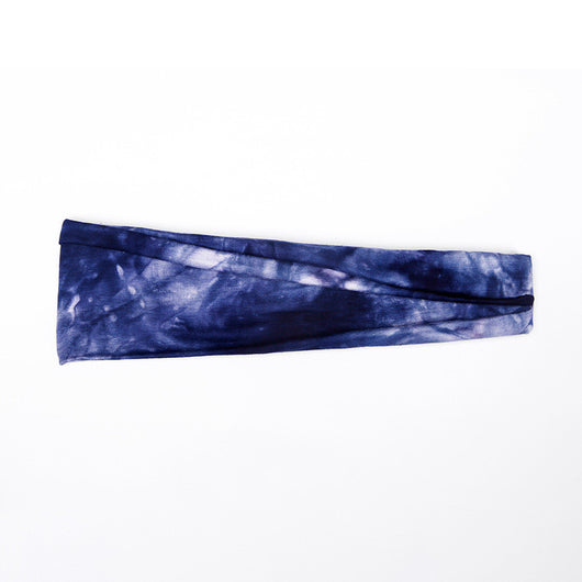 Cinta Deportiva Turbante Tie-Dye de Lado Ancho - Image 10