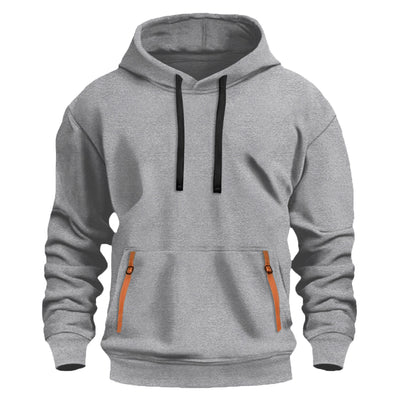 Sudadera con Capucha Forrada en Fleece para Hombre - Otoño Invierno - Image 4