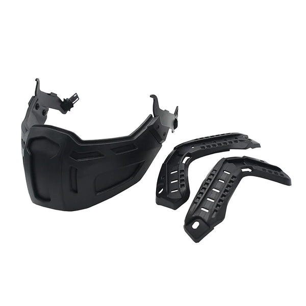 Casco Táctico Modular con Protección Facial Plegable