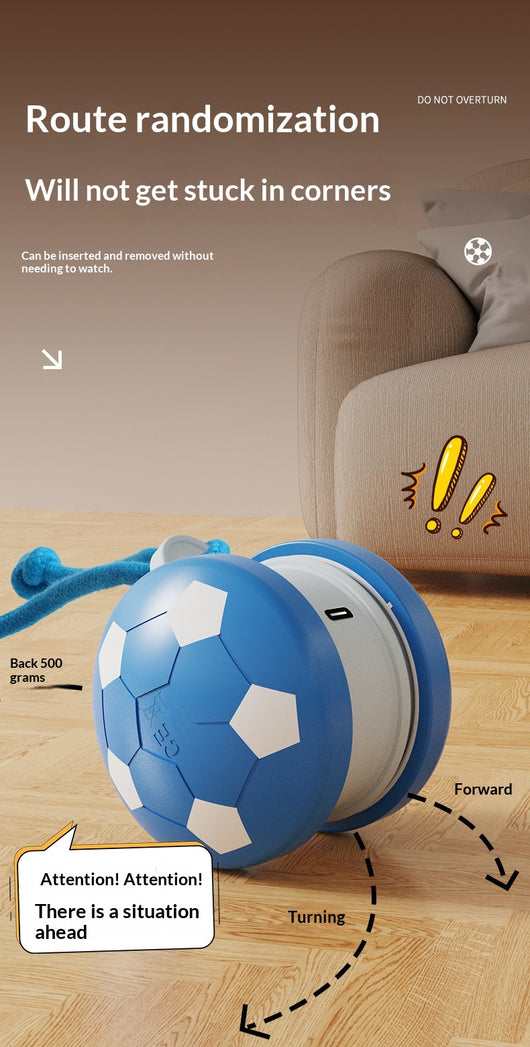 Juguete Interactivo Eléctrico para Gatos y Perros - Bola Autojugable - Image 18