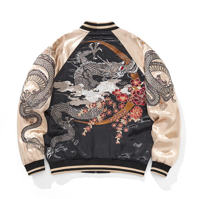Chaqueta Casual de Tendencia Nacional con Bordados Estilo Chino - Image 3